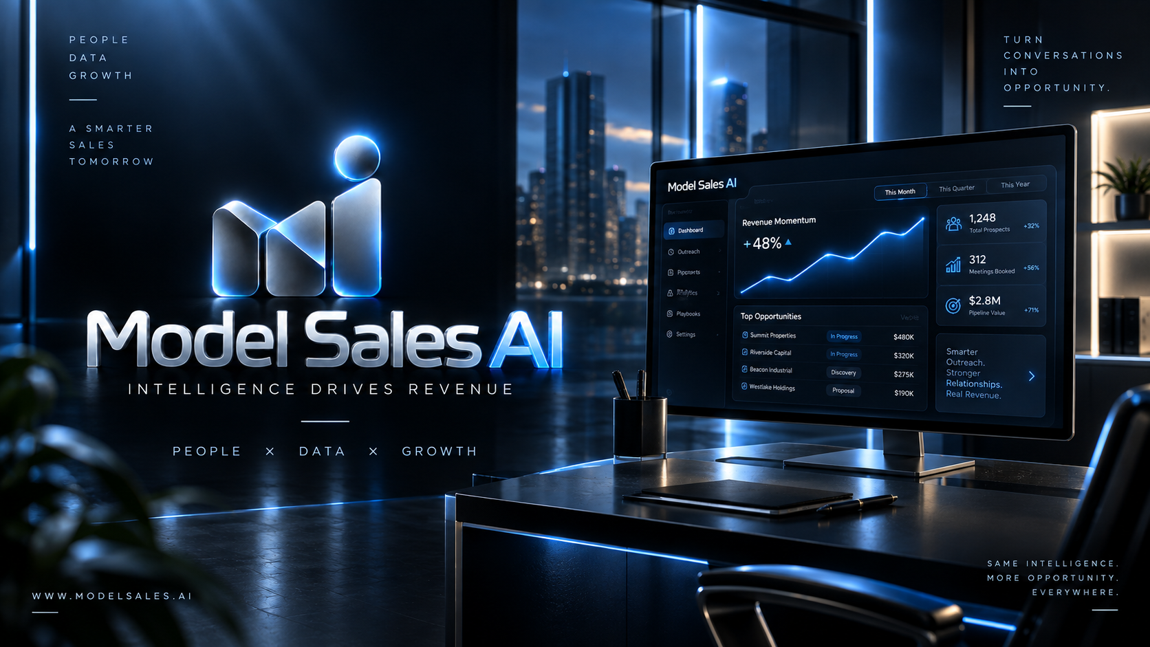 Model Sales AI pursuit intelligence visual